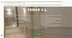 Desktop Screenshot of femar.es